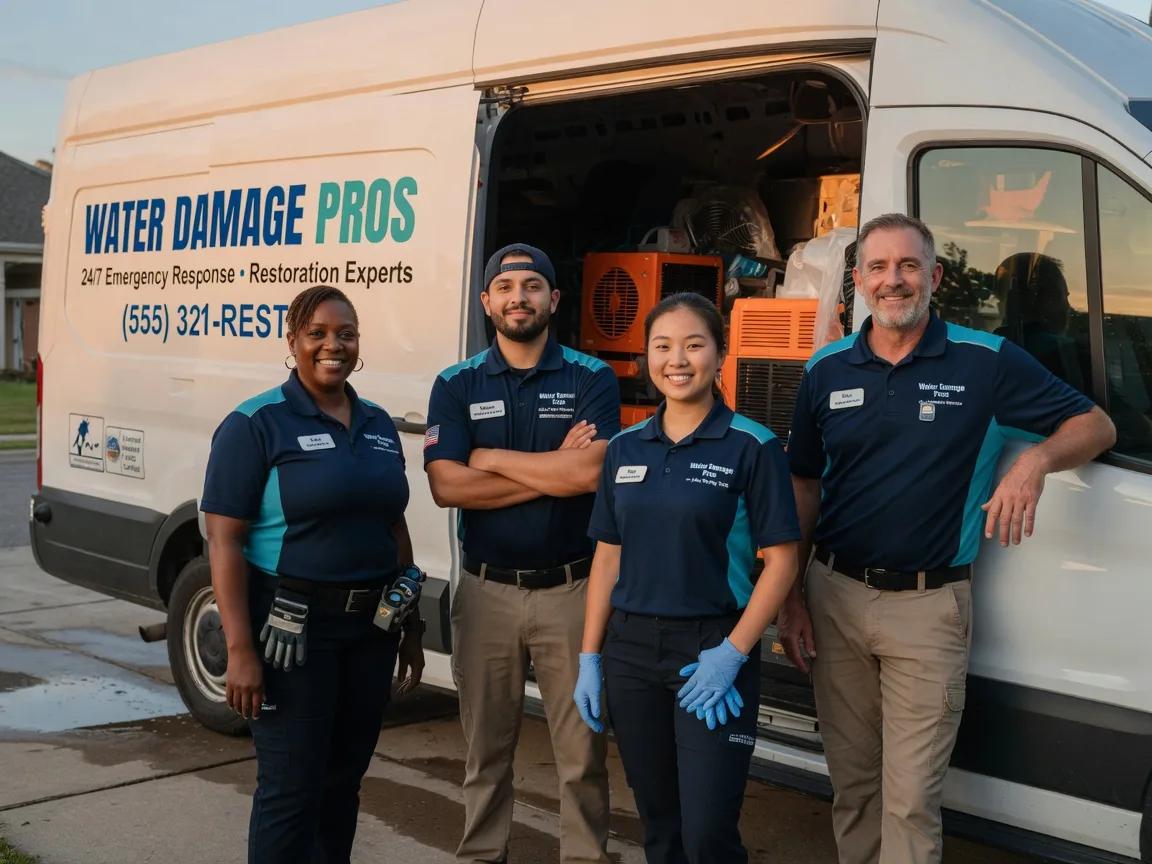 Water Damage Restoration company in Cecil, WI